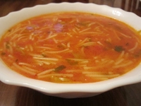 Domatesli Tel Şehriye Çorbası Tarifi ve Malzemeleri