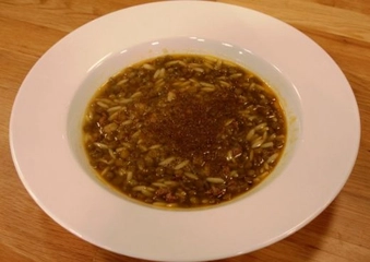 Arpa Şehriyeli Mercimek Çorbası Tarifi ve Malzemeleri