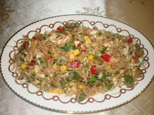 ehriyeli Tavuk Salatas