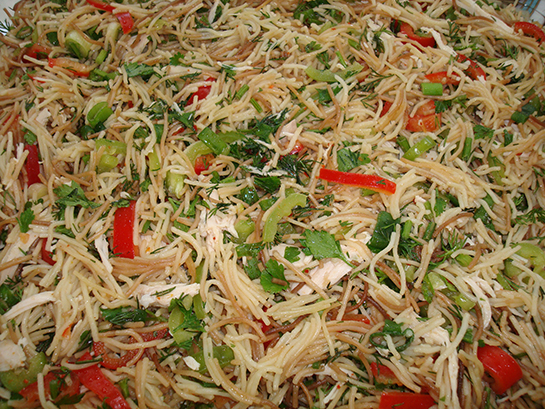 Tel Şehriye Salatası Tarifi ve Malzemeleri